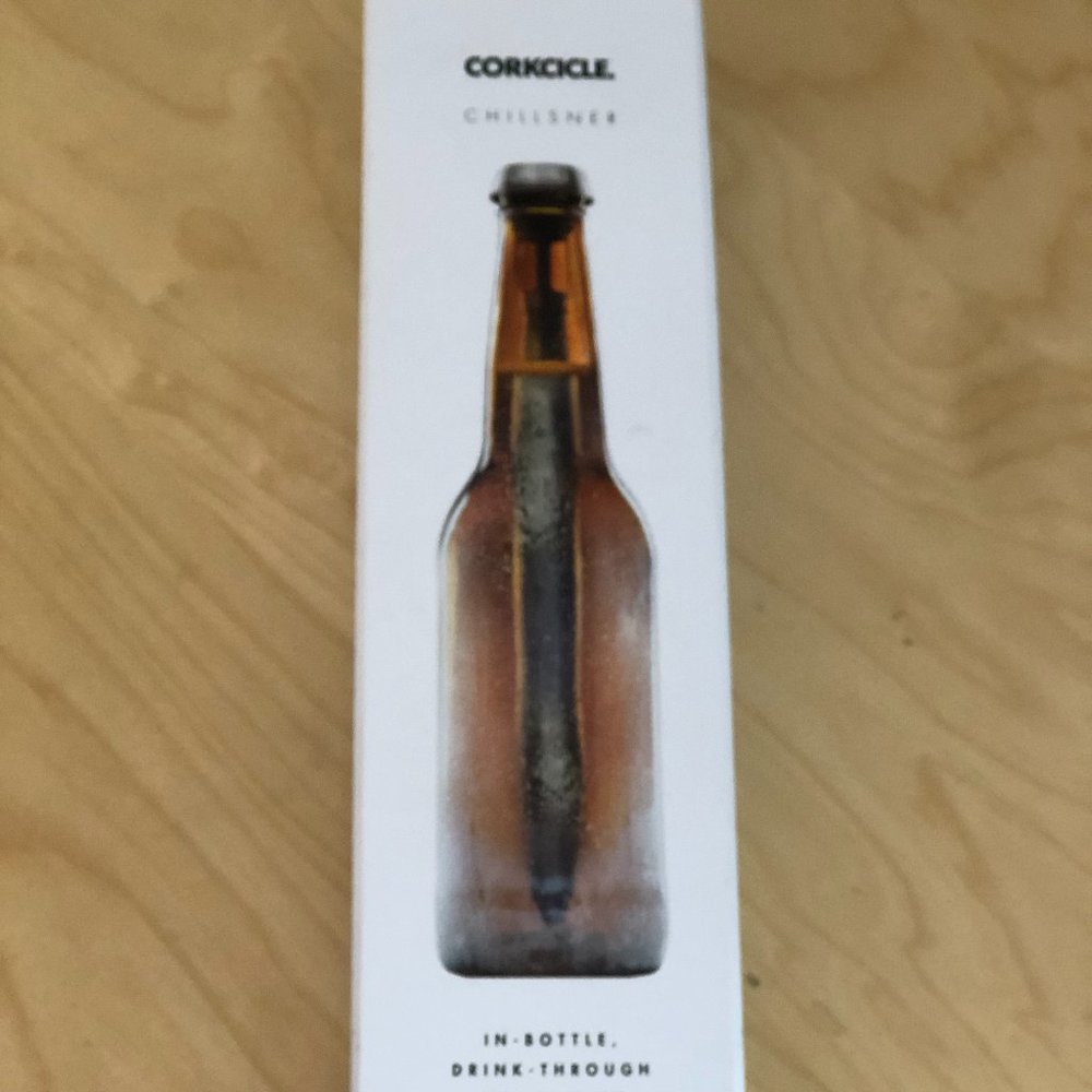 CORKCICLE Chillsner In Bottle Chiller Beverage Cold Keeper - NWT's